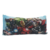 Almofada Fibra Veludo 20x40CM Avengers Azul
