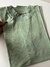 T-shirt gola alta lisa cor Verde menta