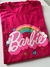 T-shirt Barbie cor Rosa Pink