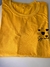T-shirt Seja amor cor Amarelo mostarda
