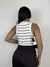 Regata listrada cor Off White na internet
