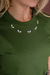 T-shirt Abelhas cor Verde Vert