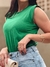 Muscle tee lisa cor Verde - comprar online