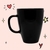 Tazas Negro Vidrio
