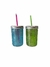 Vaso de Vidrio con Sorbete - comprar online