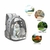 MOCHILA TRANSPORTADORA BURBUJA TRANSPARENTE