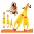 JUGUETE GALLINA CHILLONA PARA PERROS - comprar online