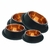 COMEDERO DE ACERO INOXIDABLE ANTIDESLIZANTE BICOLOR - comprar online