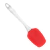Espátula De Silicone e Acrílico Vermelho