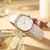Relógio WWOOR Beauty Feminino - Impermeável | Luxo na internet