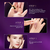 Creme de Essência de Colágeno de Luxo – Fórmula Aglomerada para Firmar e Suavizar – 30g (roxo) marca Mercylen - loja online