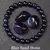 Pulseira de contas de arenito azul natural artesanal