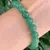 Pulseira de Contas de Aventurina Verde Natural -T - 19 cm x 10 mm - comprar online