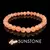 Pulseira de Citrino Natural Elegante de 86mm - Simboliza Riqueza, Abundância e Boa Sorte ,T- 20cm x 0,6 mm