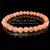 Pulseira de Citrino Natural Elegante de 86mm - Simboliza Riqueza, Abundância e Boa Sorte ,T- 20cm x 0,6 mm - loja online