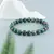 Pulseira Elegante de Pedras Naturais com Tons Vibrantes de Verde, Roxo e Rosa 19cm x 8 mm - comprar online