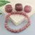 1 Pulseira Elegante de Frutas de Cereja de Quartzo T - 19 cm x 8 mm na internet