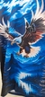 Imagem do Camiseta Águia Azul Sem Manga tamanho - XL - COR PREDOMINANTE AZUL