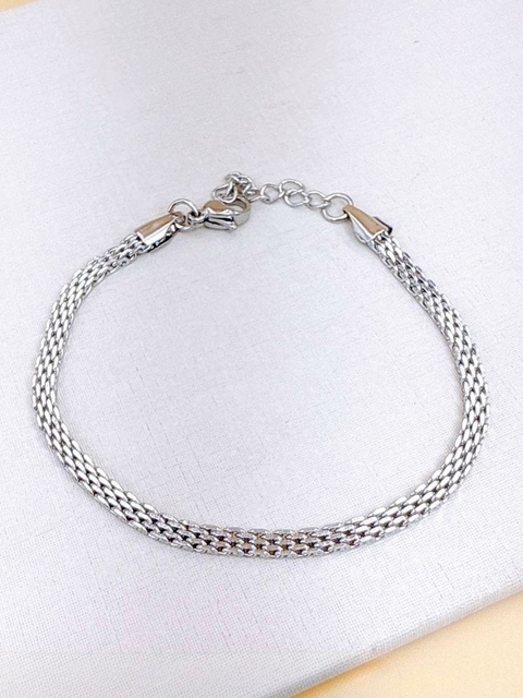 Pulseira Malha no Aço