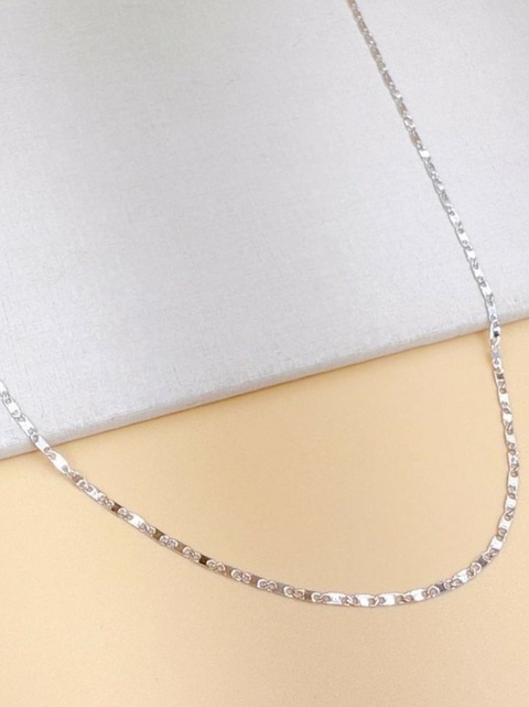 Colar Corrente Piastrine 1,5MM no Aço