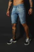 Bermuda Jeans Destroyed Clara - Omahha Jeans Atacado