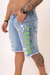 Bermuda Jeans Destroyed Clara Estampada - comprar online