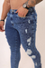 Imagem do Calça Slim Jeans Destroyed Clara