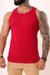 Camiseta Regata Americana Vermelha na internet