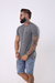 Camiseta Básica Masculina Cinza - comprar online