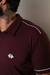 Camisa Gola Polo Vinho na internet