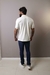 Camisa Gola Polo Off White - loja online
