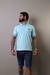 Camisa Gola Polo Azul Claro - loja online