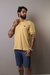 Camisa Gola Polo Bege - Omahha Jeans Atacado