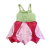 Fantasia Vestido Rosa Juvenil - Saia em Pétalas e Armação - comprar online