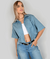 CAMISA CROP STRETCHY - Pola Nola