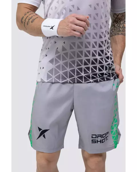 Short masculino DROP SHOT THALES 3.0 - Cinza