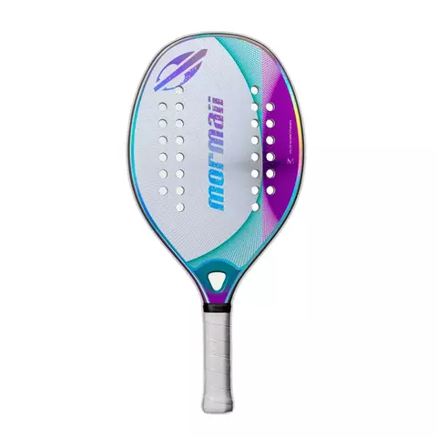 RAQUETE VITORIA MARCHEZINI II BEACH TENNIS MORMAII BRANCO