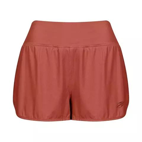 SHORTS DUPLO FEMININO BEACH SPORTS MORMAII 2778B TERRACOTA