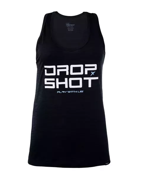 Regata feminina DROP SHOT ENJOY 3.0 - Preto