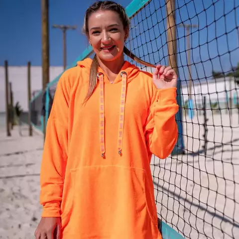 Blusao Esponja - Laranja