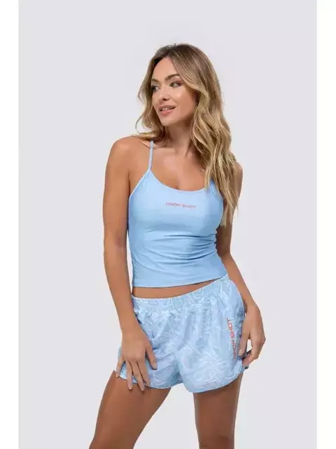 Short duplo DROP SHOT NICOLE 3.0 - Azul