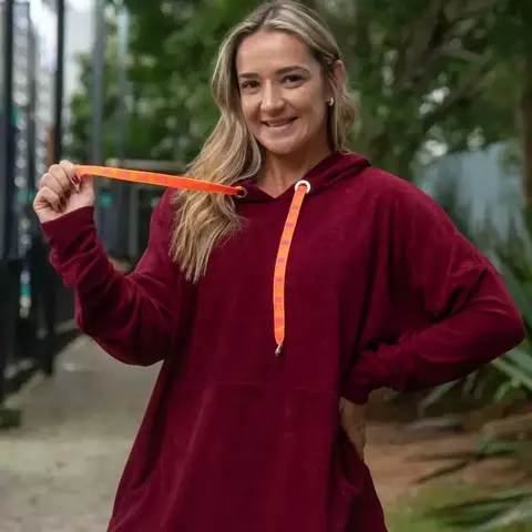 Blusao Esponja - Vermelho