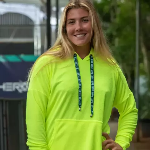 Blusao Esponja - Amarelo Neom