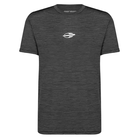 CAMISETA MASCULINA MANGA CURTA MESCLA BEACH SPORTS MORMAII 2785 CINZA CHUMBO