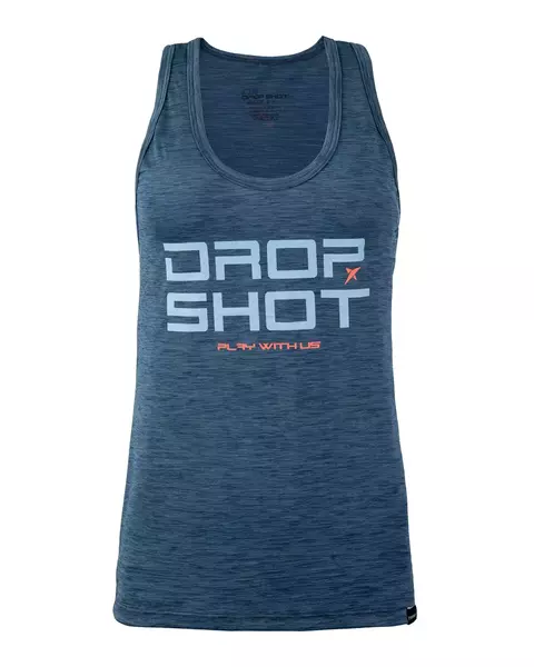 Regata feminina DROP SHOT ENJOY 3.0 - Marinho