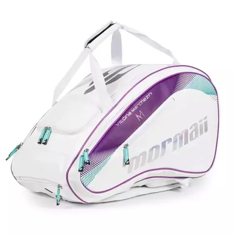 RAQUETEIRA PRO MORMAII VITORIA MARCHEZINI II BRANCO