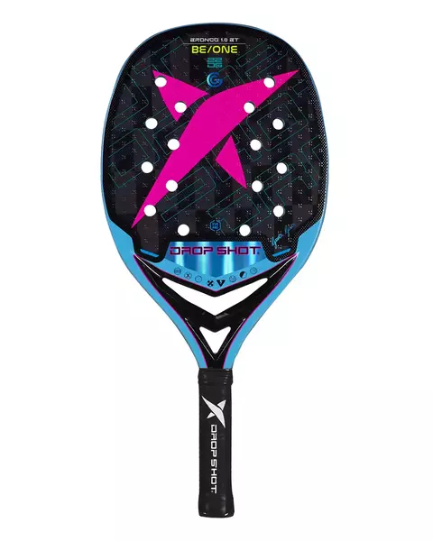 Raquete de beach tennis DROP SHOT BRONCO 1.0 BT