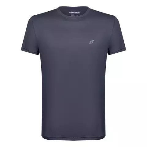 CAMISETA MASCULINA MANGA CURTA BASICA BEACH SPORTS MORMAII 2790 CINZA CHUMBO