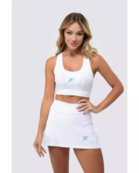 Short Saia DROP SHOT ENJOY - Branco