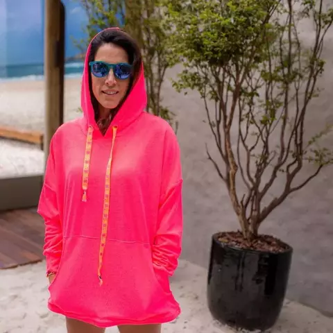 Blusao Esponja - Pink